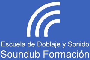 Escuelas de doblaje - Logo Soundub Formación