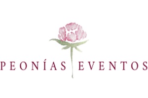Organizadores de eventos - Logo Peonías Eventos Madrid