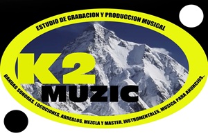 Estudios de grabación casera - Logo K2MUZIC Barcelona